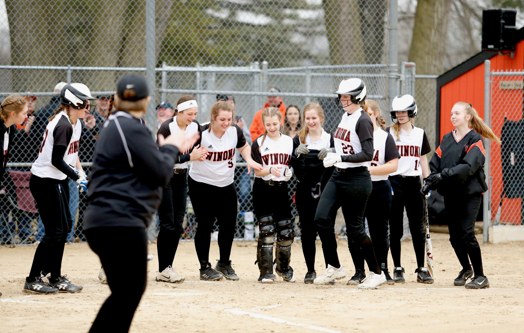 WSHS Girls Softball vs Owatonna 1